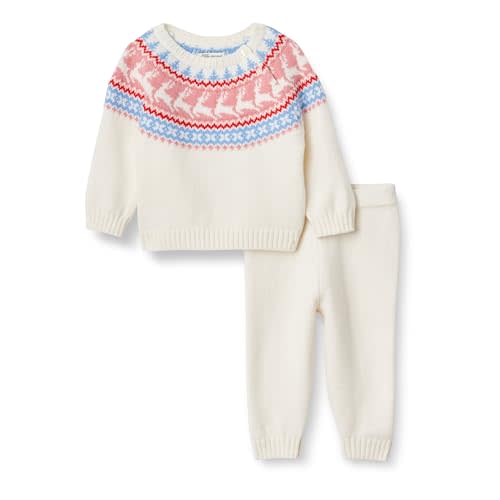 Amazon Essentials x Sofia Grainge Toddlers and Baby Boys' Sweater Set