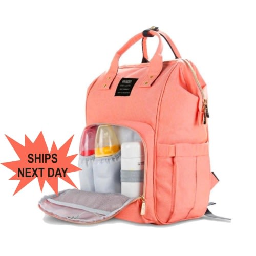 Monogrammed Diaper Bag Backpack | Multi Functional Diaper Bag Backpack | Personalized Diaper Bag | Custom Name Diaper Bag | Baby Shower Gift