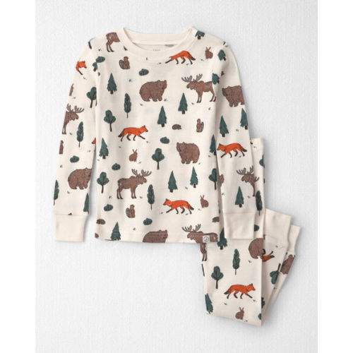 Toddler 2-Piece Organic Cotton Pajamas in Woodland Creatures - Little Planet | Carter's