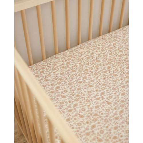 Bamboo Crib Sheet || Bloom – Quincy Mae