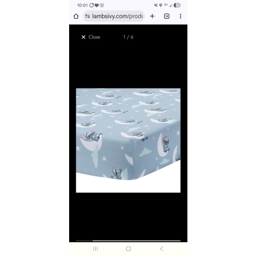 Stitch Fitted Crib Sheet