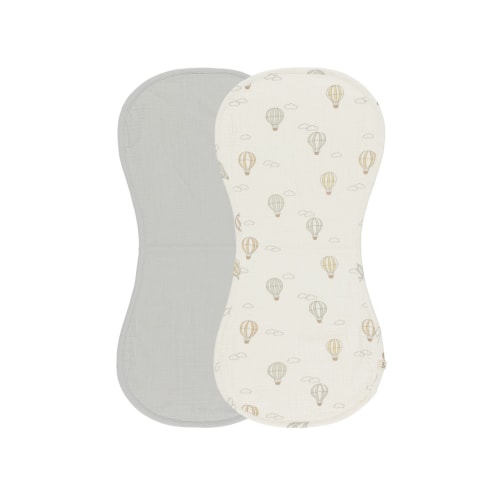Quincy Mae Hot Air Balloons Burp Cloth – Tiptoe Boutique
