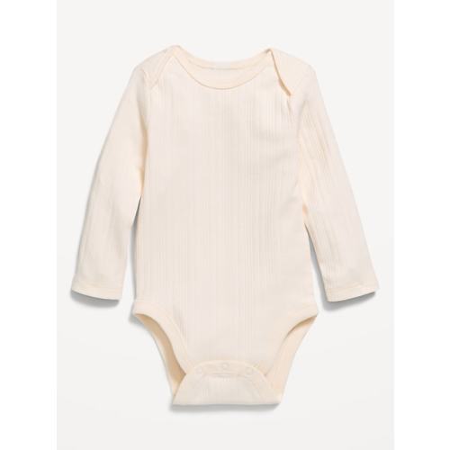 Long-Sleeve Ribbed Bodysuit for Baby