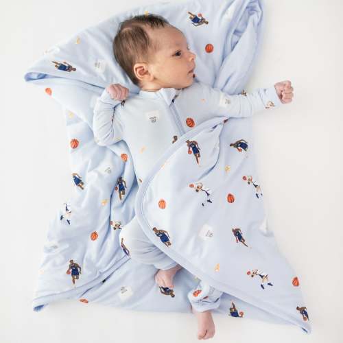 Baby Blanket in Basketball