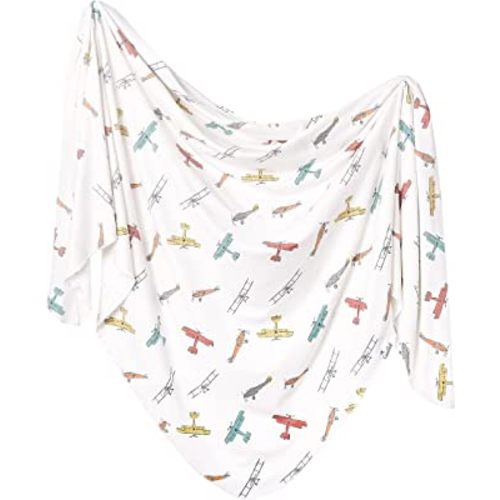 Copper Pearl Large Premium Knit Baby Swaddle Receiving Blanket Ace