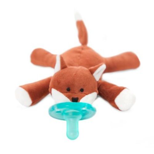 WubbaNub™ Fox Infant Pacifier in Brown - BROWN - PACIFIER