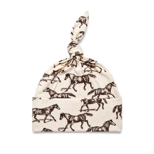 Knot Beanie, Wild Mustang