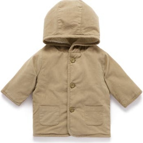 Corduroy Shearling Jacket, 0-3M