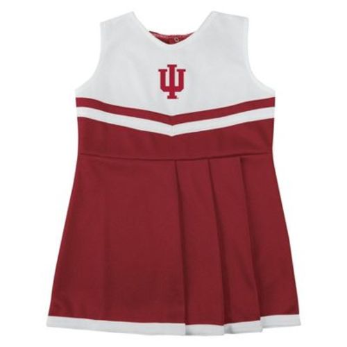 NCAA Indiana Hoosiers Infant Toddler Girls' Cheer Dress Set - 12M