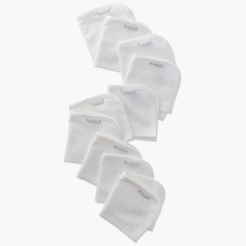 River 10-Pack Washcloths
BUTTERBLU
Color: White