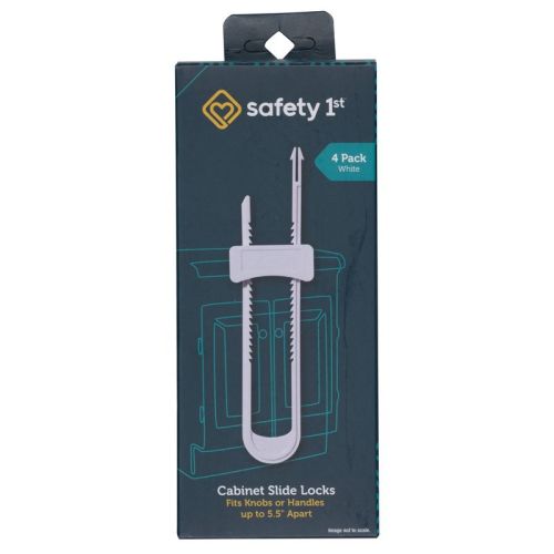 Safety 1st Cabinet Slide Locks - 4pk