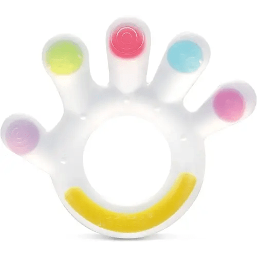 haakaa Palm Teether - Super Soft Silicone Baby Soothing Teether Pacifier, Teething Toys for 3M+ Babies, 0-6, 6-12 Months, BPA Free (1 Pack)