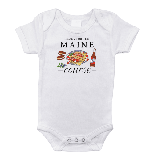 Maine Course Baby Onesie