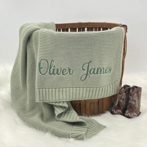 Custom name blanket