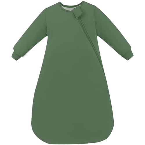 PurComfy Supersoft Baby Premium Bamboo Viscose Long-Sleeve Wearable Sleeping Bag Sack Blanket 1.0 TOG