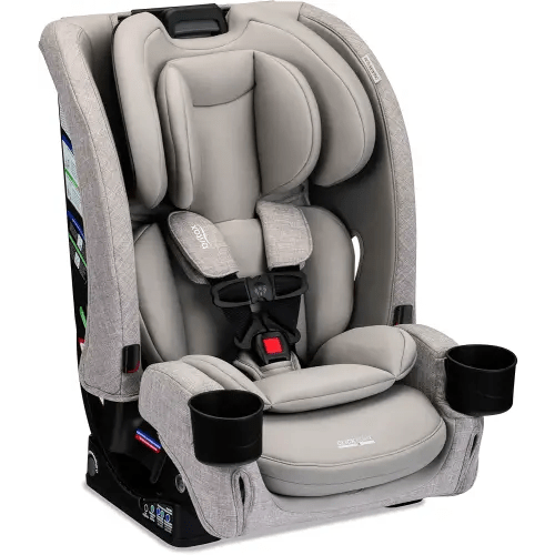 Britax One4Life Slim All-in-One Car Seat, 10 Years of Use, 17.5” SpaceSaver Design, Converts from Rear-Facing Infant Car Seat to Forward-Facing Booster Seat, ClickTight Installation, Parchment