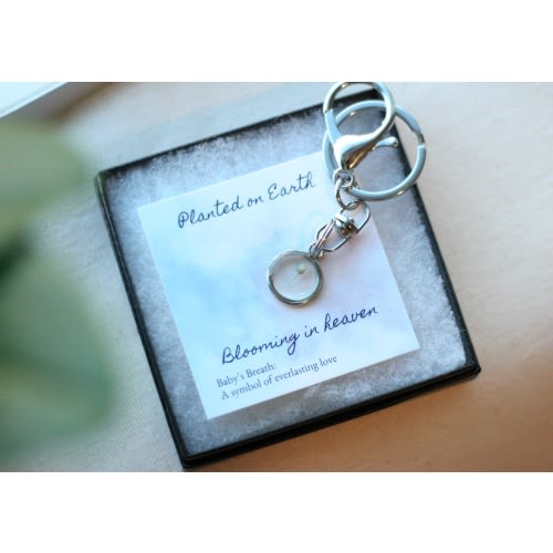 Miscarriage keychain, miscarriage gift for dad, dad miscarriage gift, miscarriage gift, miscarriage gift for moms, miscarriage memorial gift