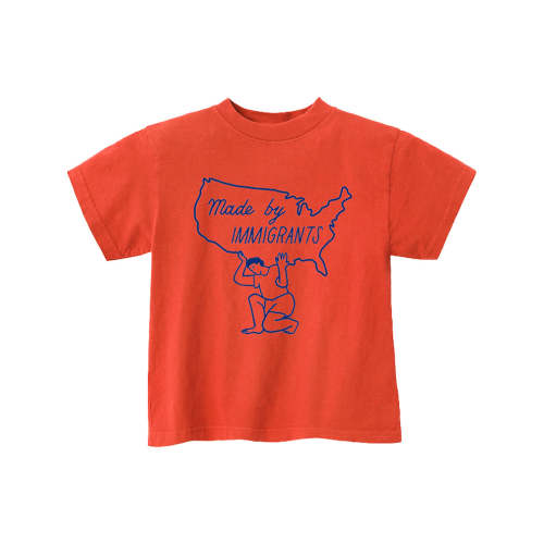 The Kira Shop X Mochi Kids Made By Immigrants Baby + Kids + Adults Tee PREORDER