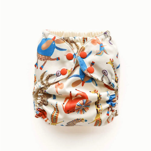 Cloth Diaper Outer–JG Circus / Two