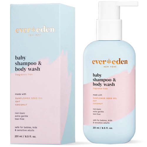 Evereden Baby Shampoo and Body Wash 8.5 fl oz.