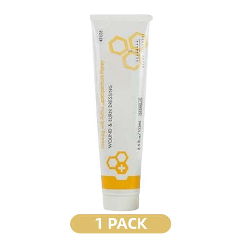 Medihoney Gel Wound and & Burn Dressing from Derma Sciences, 3.58fl oz, Makeup Organizers (1pcs)
