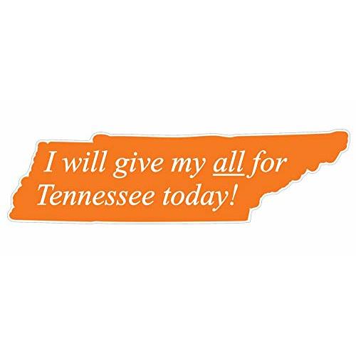 Tennessee Volunteers "I Will Give my all for Tennessee Today" 14" Wall Sign - Small