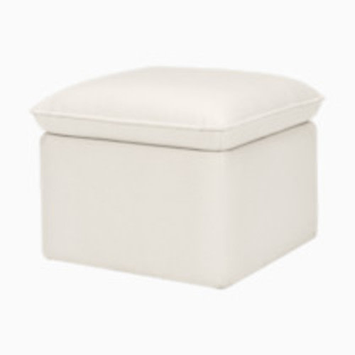 babyletto Cali Storage Ottoman - Performance Cream Eco Weave