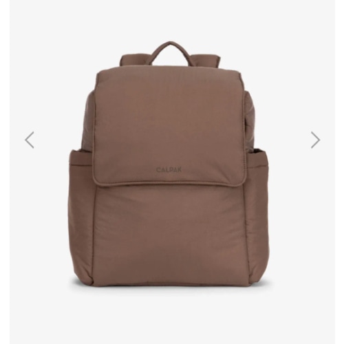 Diaper Backpack with Laptop Sleeve - Hazelnut