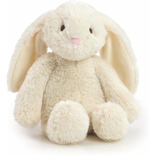 Bridget Bunny Stuffed Animal, Cream Plush Toy for Ages 0+