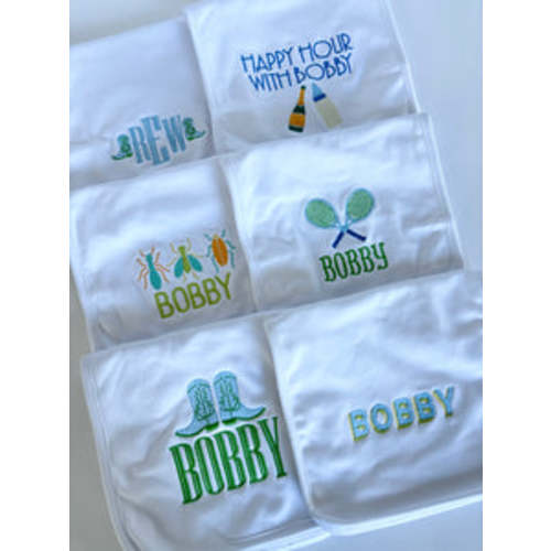 Knit Burp Cloths – The Scouted Stitch