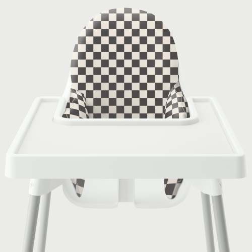 Highchair Cushion Cover - Classic Check – Yeah Baby Goods