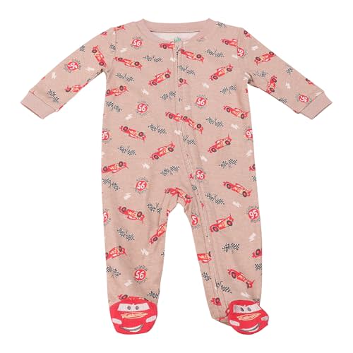 Magic Threadz Disney Clothes Baby Boys Quilted Footed Coveralls – Toy Story, Cars, Winnie the Pooh & Spiderman Infant (0/9M)