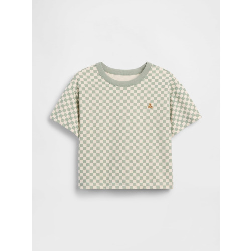 Baby & Toddler Boxy Checkered T-Shirt