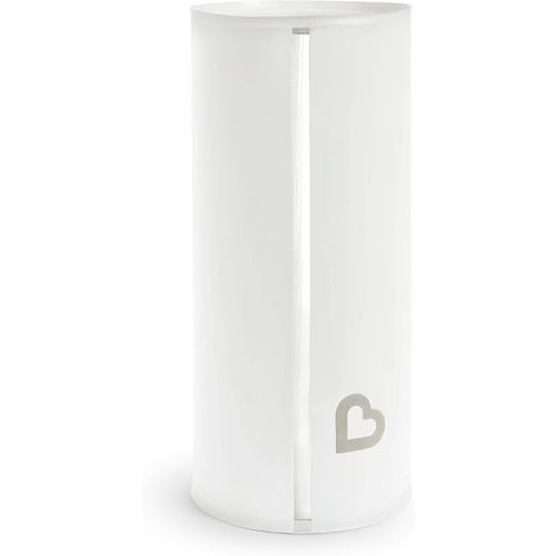 Munchkin® Toss™ Portable Disposable Diaper Pail, Holds up to 30 Newborn Diapers, 1 Pack, White