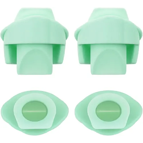 Nenesupply 4pc Duckbill Valves Compatible with Wearable Elvie Breast Pump and Pump Parts Replacement Parts. Made by Nenesupply. Not Original Elvie Valves. Use with Pump Seals.