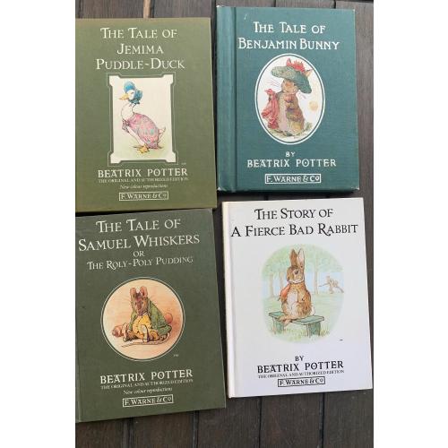 lot of 4 Beatrix Potter mini books