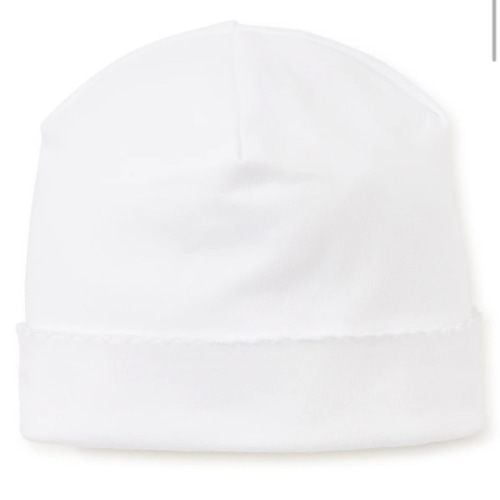 White Newborn Hat