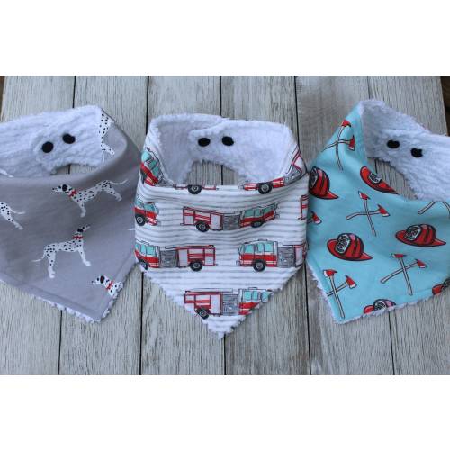 Fireman Baby Gift | Fireman Bib | Fireman Daddy | Dog Bib | Bandana Bib | Baby Boy Bib | Baby Boy | Firetruck Baby | Firetruck Baby Gift