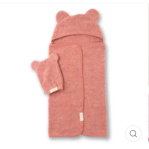 Hooded Towel + Wash Mitt