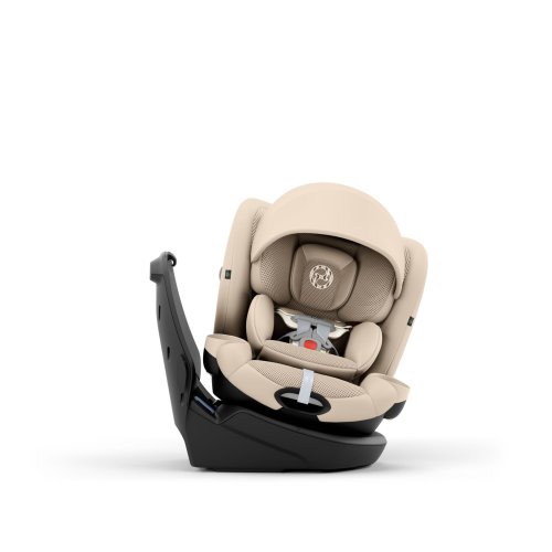 CYBEX Callisto G 360 | Newborn to 4 yr | Easy Rotate | Almond