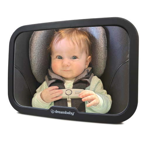 Dreambaby® Adjustable Backseat Car Mirror for Infant, Kids - Wide Angle Rear View for Vehicle