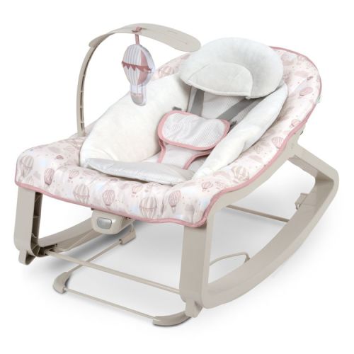 Ingenuity Keep Cozy 3-in-1 Grow with Me Baby Bouncer, Rocker & Toddler Seat - Skye