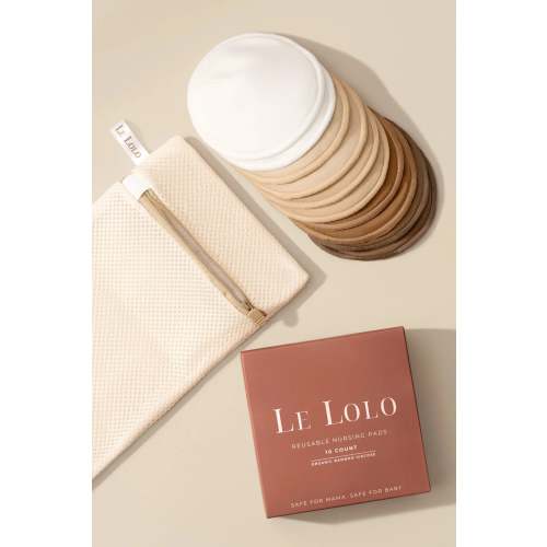 Reusable Nursing Pads | Organic Bamboo Breast Pads for Moms – Le Lolo