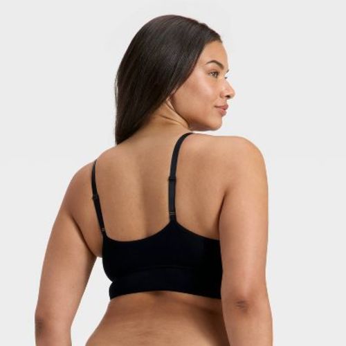 Women's Modal Blend Nursing Unlined Bralette - Auden™ Black M