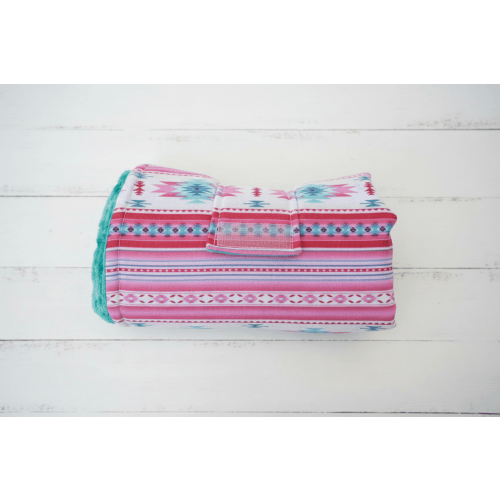 Pink Aztec Print On the Go Changing Pad