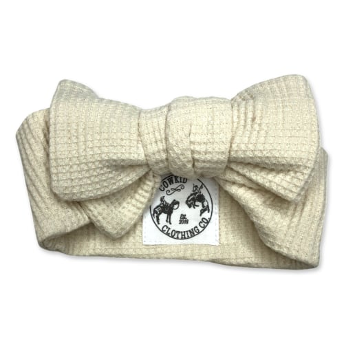 Beige Waffle Headband