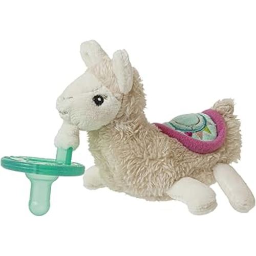 Mary Meyer WubbaNub Infant Pacifier, 6-Inches, Lily Llama 1 Count (Pack of 1)