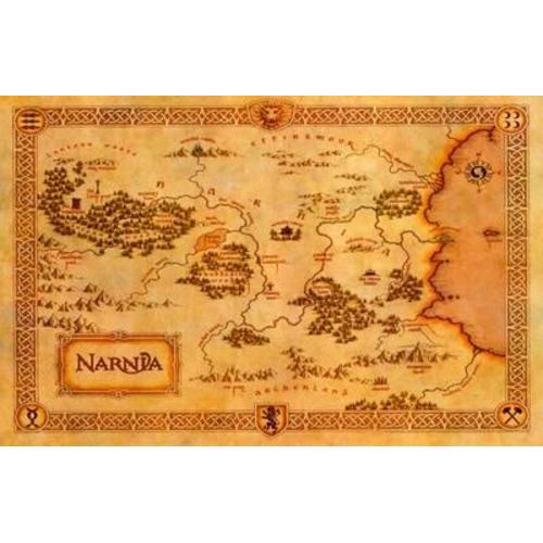 Chronicles of Narnia Map Masterprint at AllPosters.com