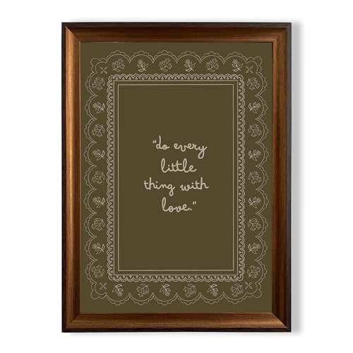 Framed Vintage Bible Verse Wall Art Olive Green Christian Quote Wall Decor Pictures Minimalist Scripture Cottagecore Canvas Exquisite Inspirational Art Print for Modern Home Decoration 16x24in