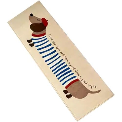 Dachshund Floor Carpet Dog Pattern Rug Sofa Floor Mat Cute Entrance Doormat for Living Room Bedroom Decoration